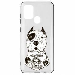 Чехол для Samsung A21s Not a monster - PrintSalon
