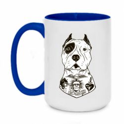 Чашка двухцветная 420ml Not a monster - PrintSalon