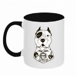 Чашка двухцветная 320ml Not a monster - PrintSalon