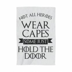 Полотенце с принтом Not all heroes wear capes - PrintSalon