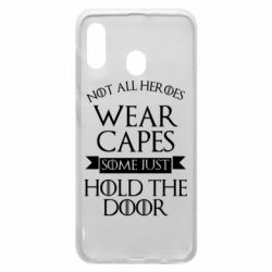 Чехол для Samsung A20 Not all heroes wear capes - PrintSalon