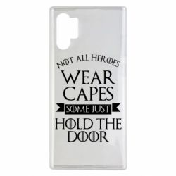 Чехол для Samsung Note 10 Plus Not all heroes wear capes - PrintSalon