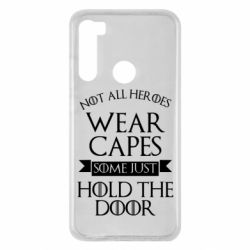 Чехол для Xiaomi Redmi Note 8 Not all heroes wear capes - PrintSalon