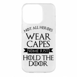Чехол для iPhone 14 Pro Not all heroes wear capes - PrintSalon