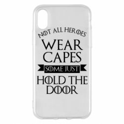 Чехол для iPhone X/Xs Not all heroes wear capes - PrintSalon