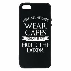 Чехол для iPhone5/5S/SE Not all heroes wear capes - PrintSalon