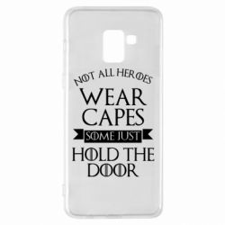 Чехол для Samsung A8+ 2018 Not all heroes wear capes - PrintSalon