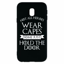 Чехол для Samsung J3 2017 Not all heroes wear capes - PrintSalon