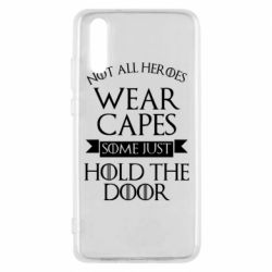 Чехол для Huawei P20 Not all heroes wear capes - PrintSalon
