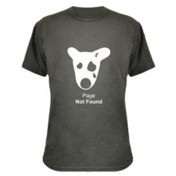 Камуфляжная футболка Not Found - PrintSalon