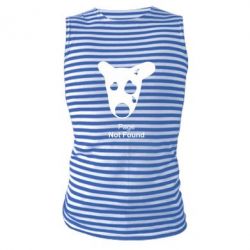 Майка-тельняшка Not Found - PrintSalon