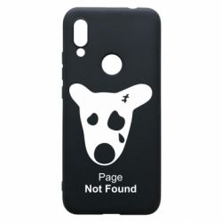 Чехол для Xiaomi Redmi 7 Not Found - PrintSalon