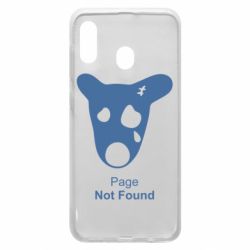 Чехол для Samsung A30 Not Found - PrintSalon