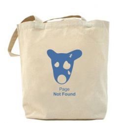 Эко-сумка Not Found - PrintSalon