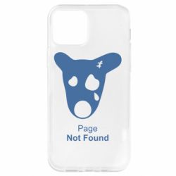 Чехол для iPhone 12 Pro Not Found - PrintSalon