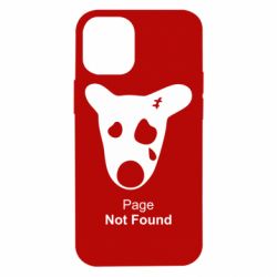 Чехол для iPhone 12 mini Not Found - PrintSalon