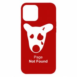 Чехол для iPhone 12 Pro Max Not Found - PrintSalon