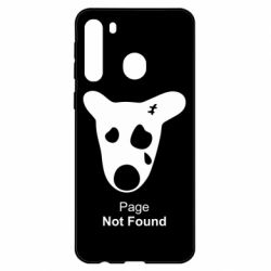 Чехол для Samsung A21 Not Found - PrintSalon