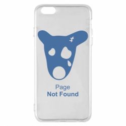 Чехол для iPhone 6 Plus/6S Plus Not Found - PrintSalon