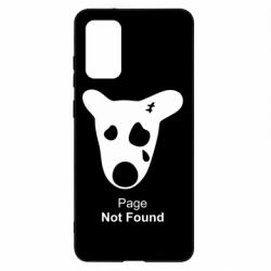 Чехол для Samsung S20+ Not Found - PrintSalon