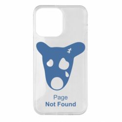 Чехол для iPhone 14 Pro Max Not Found - PrintSalon