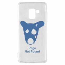Чехол для Samsung A8 2018 Not Found