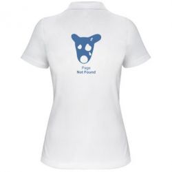 Женское поло Not Found - PrintSalon