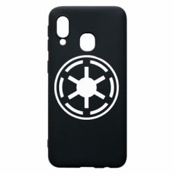 Чехол для Samsung A40 Новый герб Империи - PrintSalon
