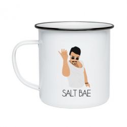 Кружка эмалированная Nusret Salt Bae - PrintSalon