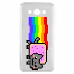 Чехол для Samsung J7 2016 Nyan cat - PrintSalon