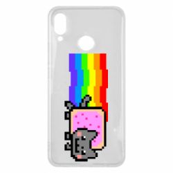 Чехол для Huawei P Smart Plus 2018 Nyan cat - PrintSalon