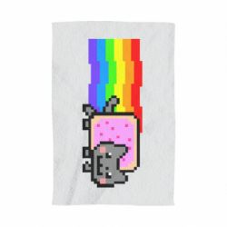 Полотенце с принтом Nyan cat - PrintSalon