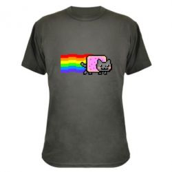 Камуфляжная футболка Nyan cat - PrintSalon