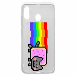Чехол для Samsung A20 Nyan cat - PrintSalon