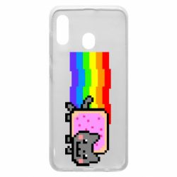 Чехол для Samsung A30 Nyan cat - PrintSalon