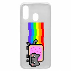 Чехол для Samsung A40 Nyan cat - PrintSalon