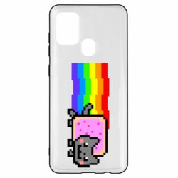 Чехол для Samsung A21s Nyan cat - PrintSalon