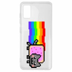 Чехол для Samsung A41 Nyan cat - PrintSalon