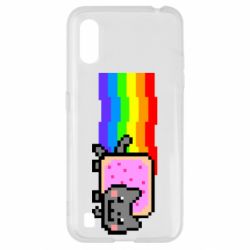 Чехол для Samsung A01/M01 Nyan cat