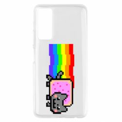 Чехол для Huawei P Smart 2021 Nyan cat - PrintSalon