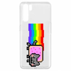 Чехол для Oppo A91/Reno3 Nyan cat - PrintSalon