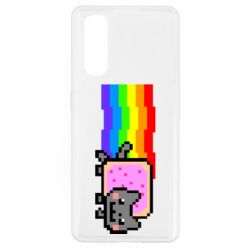 Чехол для Oppo Find X2 Nyan cat - PrintSalon