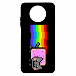 Чехол для Xiaomi Redmi Note 9 5G/Redmi Note 9T Nyan cat