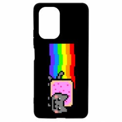 Чехол для Xiaomi Poco F3/K40 Nyan cat - PrintSalon