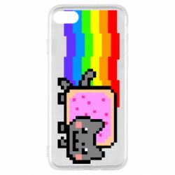 Чехол для iPhone SE 2022 Nyan cat - PrintSalon