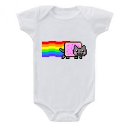 Детский бодик Nyan cat - PrintSalon