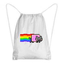 Рюкзак-мешок Nyan cat - PrintSalon