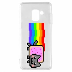 Чехол для Samsung A8 2018 Nyan cat