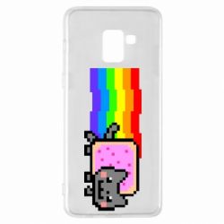 Чехол для Samsung A8+ 2018 Nyan cat - PrintSalon