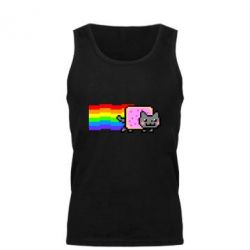 Мужская майка Nyan cat - PrintSalon